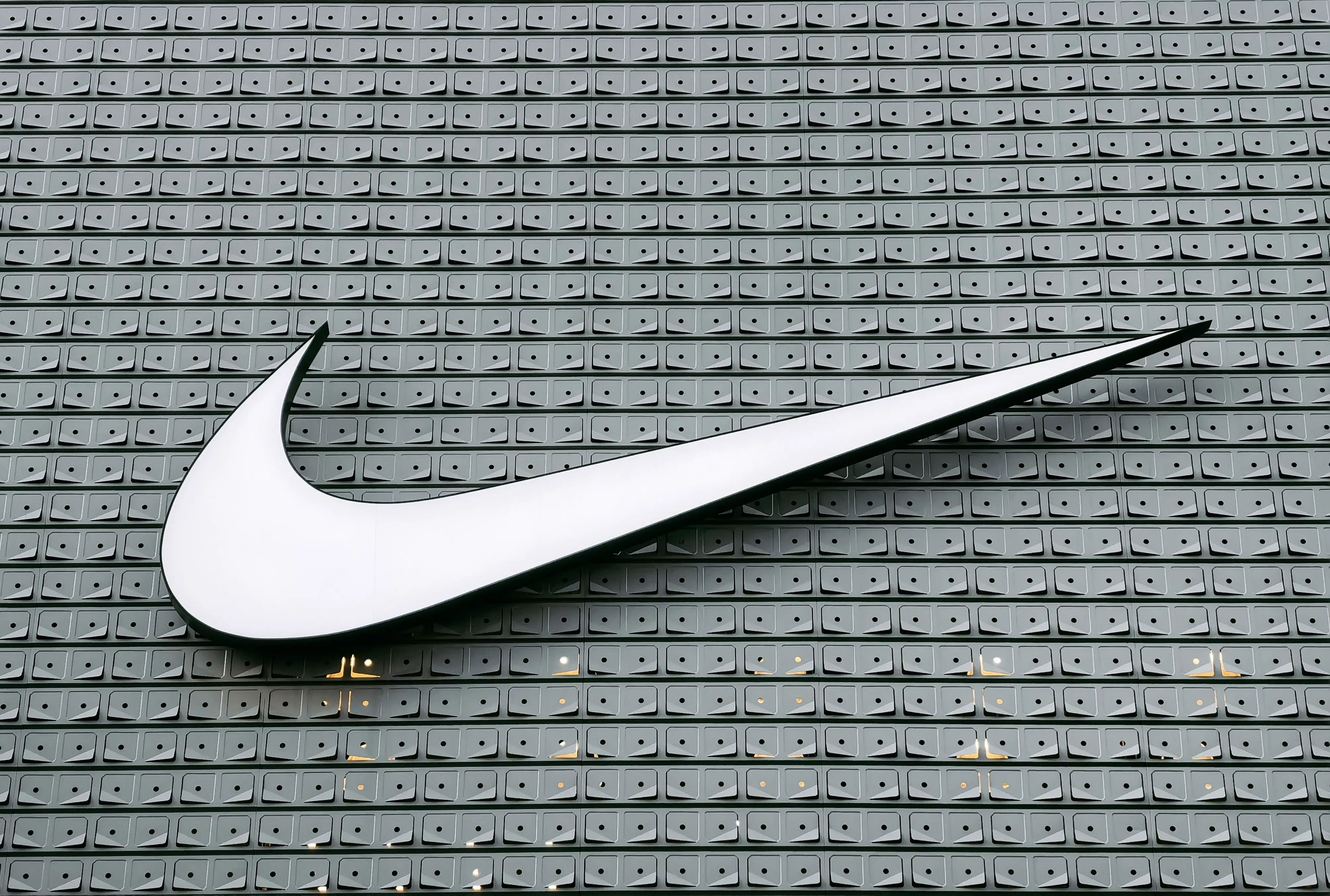 A Nike checkmark.